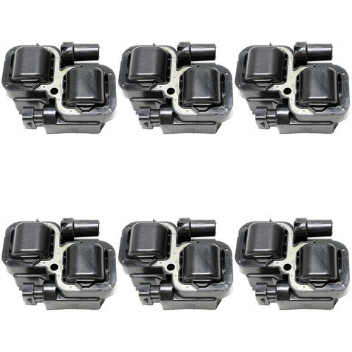 Set of 6 Ignition Coils for MB Mercedes G Class SLK SL ML R E S CL C CLK CLS
