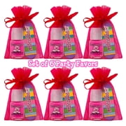 Set of 6 Party Favors - Piggy Paint Kids Safe Nail Polish