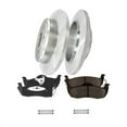 thumbnail image 1 of Set of 6 Rear 320mm Brake Disc Rotors-Ceramic Brake Pad Kit For 2006-2010 Jeep Commander, 1 of 7
