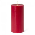 thumbnail image 1 of Set of 6 Red Led Pillar Candle, 1 of 3