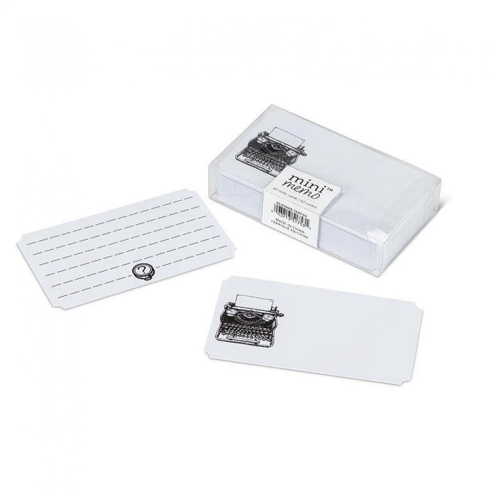 Set of 6 Set Of 50 Typewriter Mini Note Paper - Walmart.com