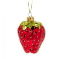 thumbnail image 1 of Set of 6 Single Strawberry Ornament, 1 of 1