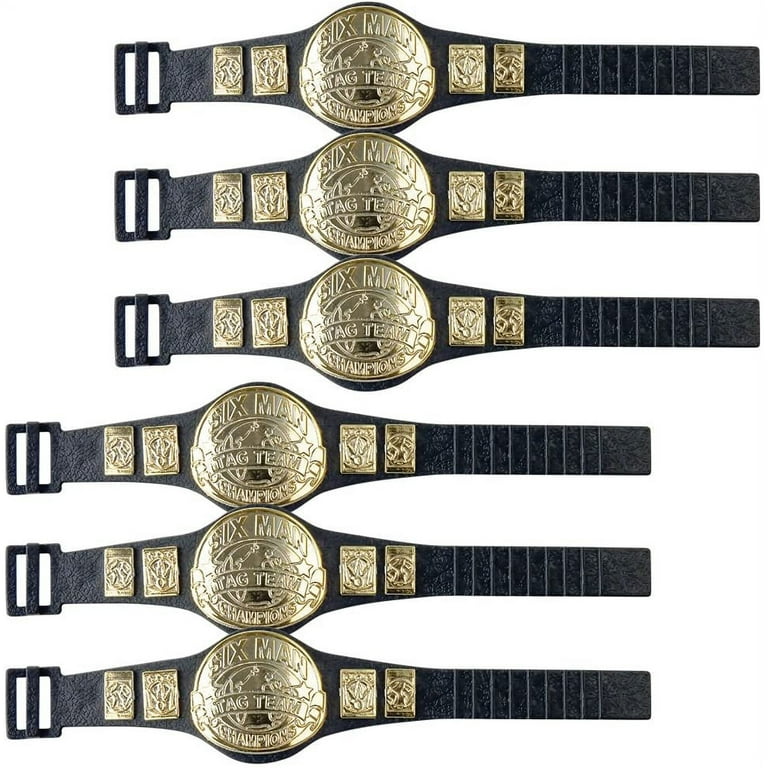 Wwe action figure tag team belts discount