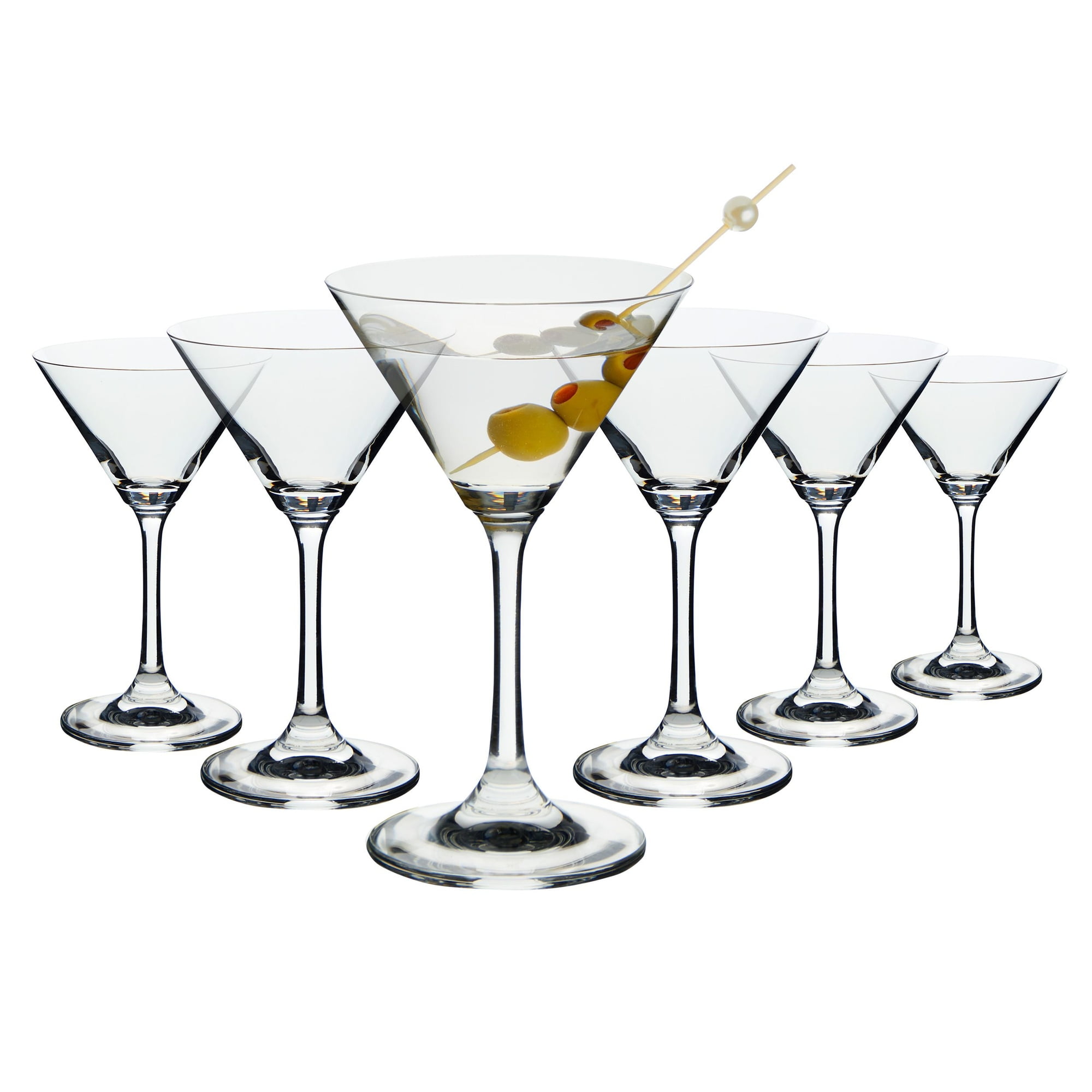  Roshtia 16 Pcs Glass Cocktail Shaker Set Martini