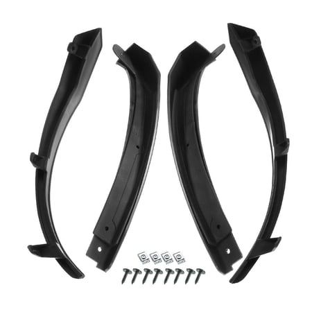 Set of 6 Splash Guards Mud Flaps Molded For 16-19 Chevrolet Camaro Front & Rear