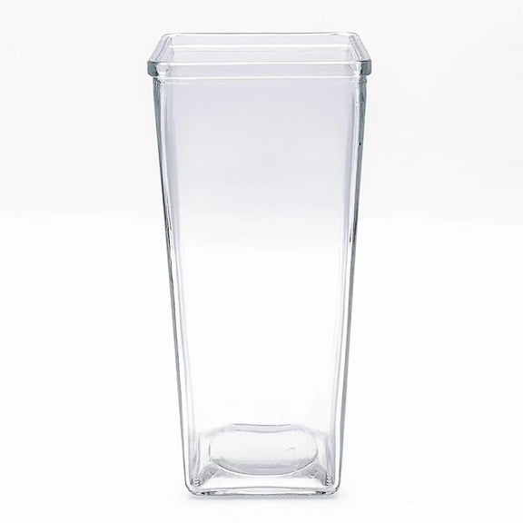 Set of 6 Square Utility Glass Vase