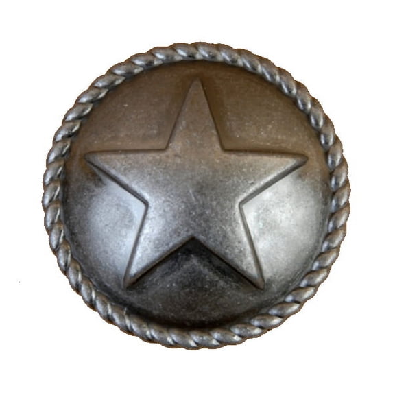 Set of 6 Star with Rope Drawer Cabinet Pull or Knob