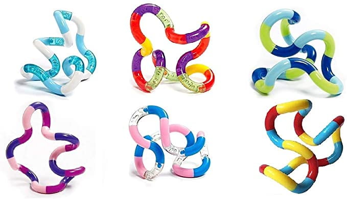 Set of 6! Tangle Brand Twister Fidget Toys