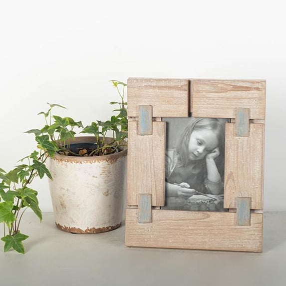Set of 6 Wooden Photo Frame