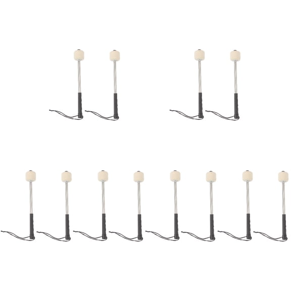 WRISTBIQUE Percussion Instrument Wood for Drummers 12Pack