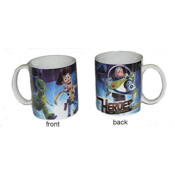 Set of 6 pcs Disney Toy Story Heroes in Training ceramic coffee mug tea cups