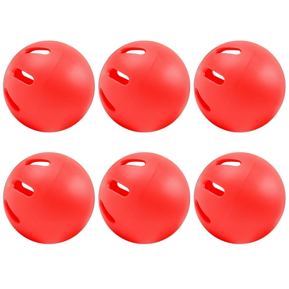 Set of 6pcs 74mm Baseball Practice Training Equipment with Safe Materials Nonslip Surfaces Perfect for Training