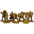 thumbnail image 1 of Set of 7 ALL GOLD Rival 3.5 Inch PVC Mini Figures PVC Figure 7-Pack Set, 1 of 1