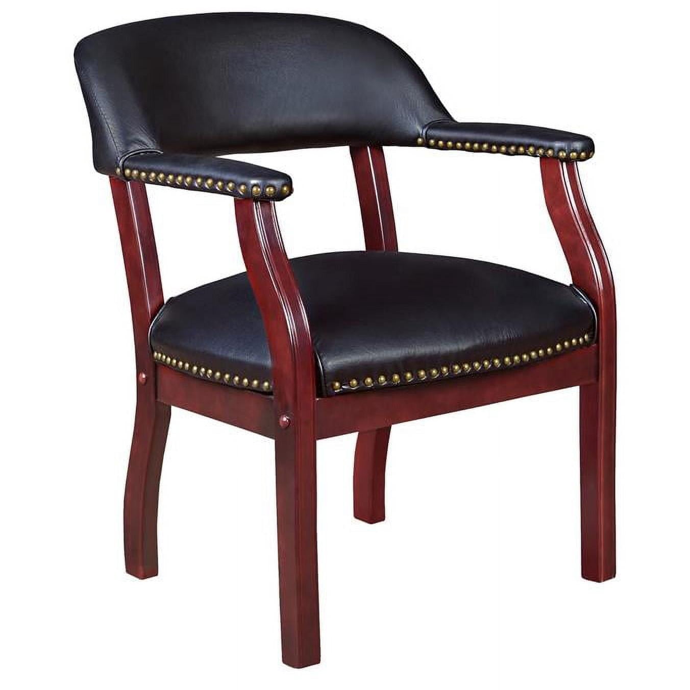 (Set of 7) Regency Ivy League Vinyl Captain Reception Waiting Room Chair