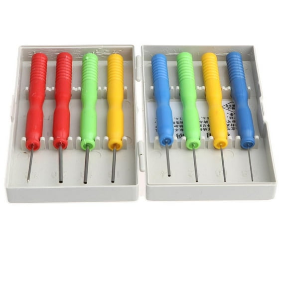 Set of 8 Desoldering Tool Hollow , Electronic IC Extraction Tool Detaching Pin Stainless
