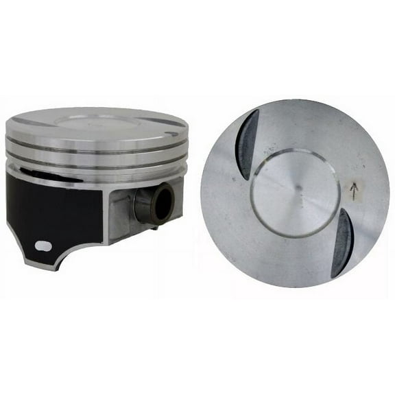 Set of 8 Dish Top Hypereutectic Pistons for 84-90 GM/Chevrolet 7.4L/454 | Standard Size | 4.250in. Bore Diameter