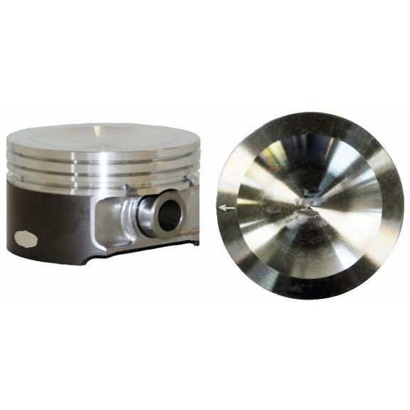 Set of 8 Dish Top Hypereutectic Pistons for 97-04 Ford 4.6L/281 | .75mm (.030 Oversized) | 90.95mm Bore Diameter