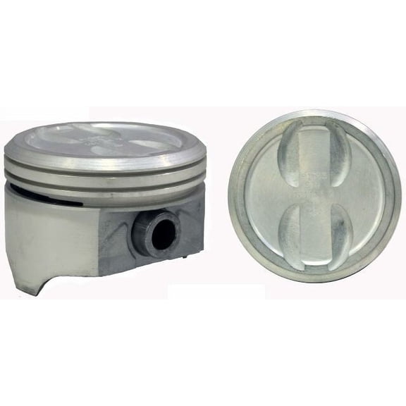 Set of 8 Dish Top Pistons for 67-90 GM/Chevrolet 5.7L/350 | .030 (.75mm Oversized) | 4.030in. Bore Diameter