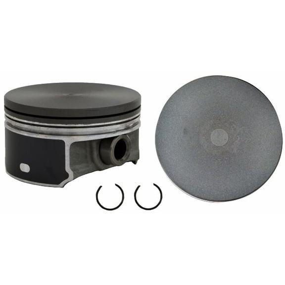 Set of 8 Flat Top Hypereutectic Pistons for 02-14 GM/Chevrolet 6.0L/364 | Standard Size | 4.000in. Bore Diameter
