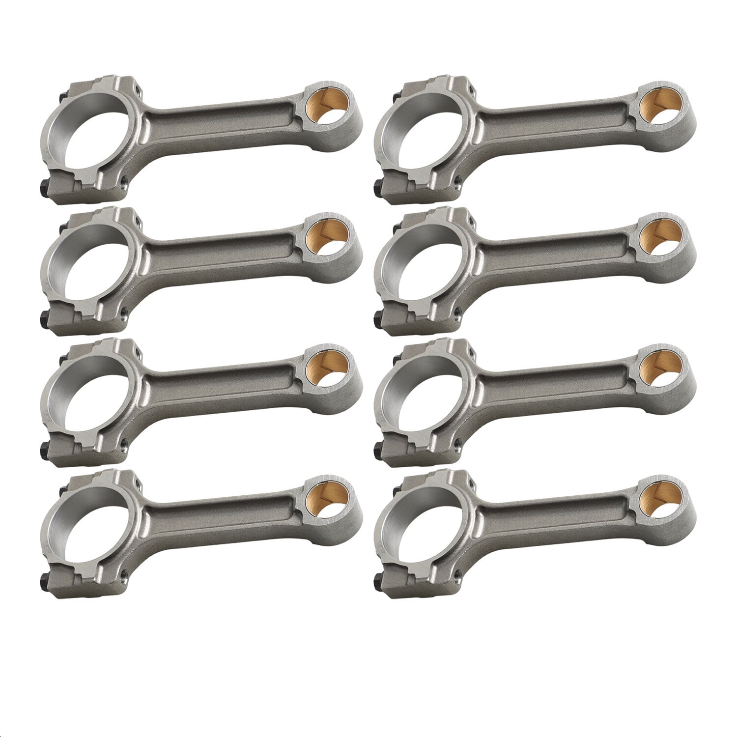 Set of 8 Floating Pin Connecting Rod for GM 5.3L 6.0L 6.2L LS2 LS3 Gen ...