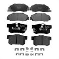 thumbnail image 1 of Set of 8 Front 7382-D503-Rear Ceramic Brake Pad Kit For 1991-1995 Acura Legend, 1 of 6