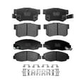 thumbnail image 1 of Set of 8 Front-Rear Ceramic Brake Pad Kit For 1998-2002 Honda Accord, 1 of 7
