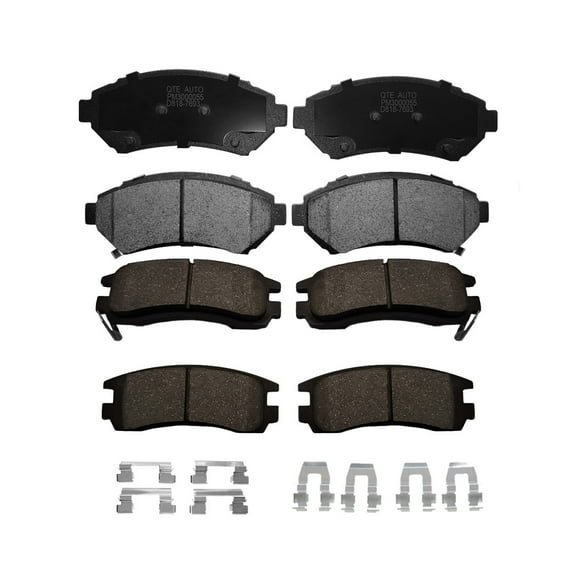 Set of 8 Front-Rear Ceramic Brake Pad Kit For 2000-2004 Buick Park Avenue Base Ultra