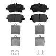 thumbnail image 1 of Set of 8 Front-Rear Ceramic Brake Pad Kit For 2006-2008 Mercedes-Benz SLK280, 1 of 4