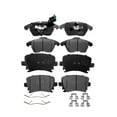 thumbnail image 1 of Set of 8 Front-Rear Ceramic Brake Pad Kit For 2006-2011 Volkswagen GTI Base, 1 of 7
