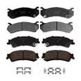 thumbnail image 1 of Set of 8 Front-Rear Ceramic Brake Pad Kit For 2007 GMC Sierra 1500 Classic, 1 of 5