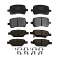 thumbnail image 1 of Set of 8 Front-Rear Ceramic Brake Pad Kit For 2008 2009 Saturn Aura, 1 of 6