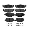 thumbnail image 1 of Set of 8 Front-Rear Ceramic Brake Pad Kit For 2009-2019 Ford Flex, 1 of 7