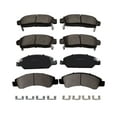 thumbnail image 1 of Set of 8 Front-Rear Ceramic Brake Pad Kit For 2013-2017 Cadillac XTS, 1 of 7