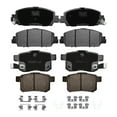 thumbnail image 1 of Set of 8 Front-Rear Ceramic Brake Pad Kit For 2013-2017 Honda Accord, 1 of 7