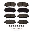 thumbnail image 1 of Set of 8 Front-Rear Ceramic Brake Pad Kit For 2016-2018 Nissan Maxima, 1 of 6