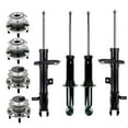 thumbnail image 1 of Set of 8 Front-Rear Suspension Strut Assembly-Wheel Hub Bearing Assembly For 2009 Dodge Caliber, 1 of 10