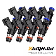 Set of 8 Fuel Injector 12580681 Fit FOR 06-08 Chevrolet Trailblazer 5.3L