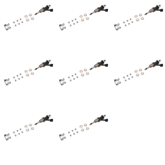 Set of 8 GM High Flow Fuel Injector 12720120 for GMC Cadillac Chevrolet 19-2024