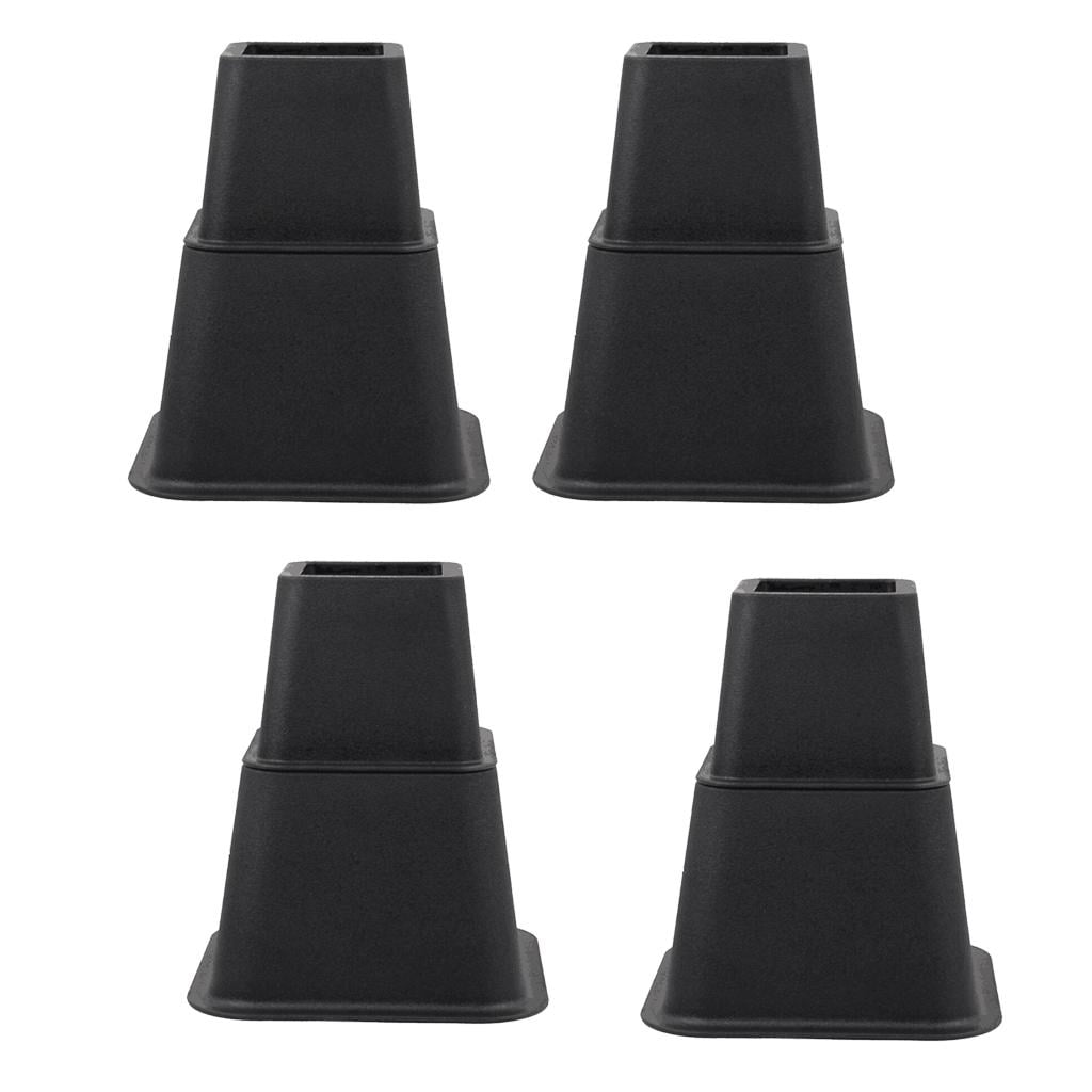 Set of 8 Heavy Duty Bed Risers, Extra Bed under -8 Inches High, Large ...