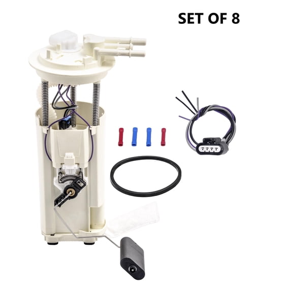 Set of 8 Herko Fuel Pump Module 236GE for Chevrolet Oldsmobile Pontiac 1997