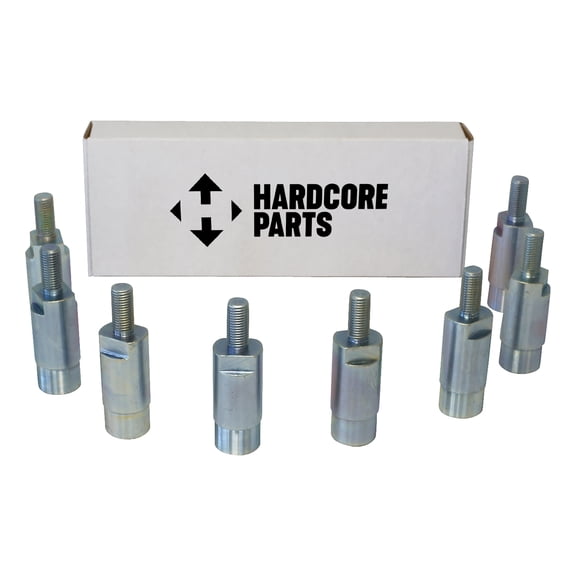 Set of 8 High Performance ATV Stud Wheel Spacers 2" Universally fits all ATV UTV with 12x1.25 threads - Compatible with Yamaha