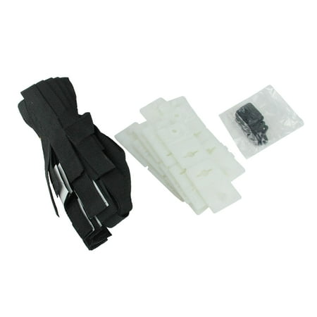Set of 8 Hook and Loop Straps and Snaps Kit for Cover Reels 55"