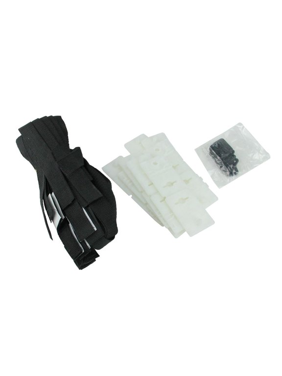 Set of 8 Hook and Loop Straps and Snaps Kit for Cover Reels 55"