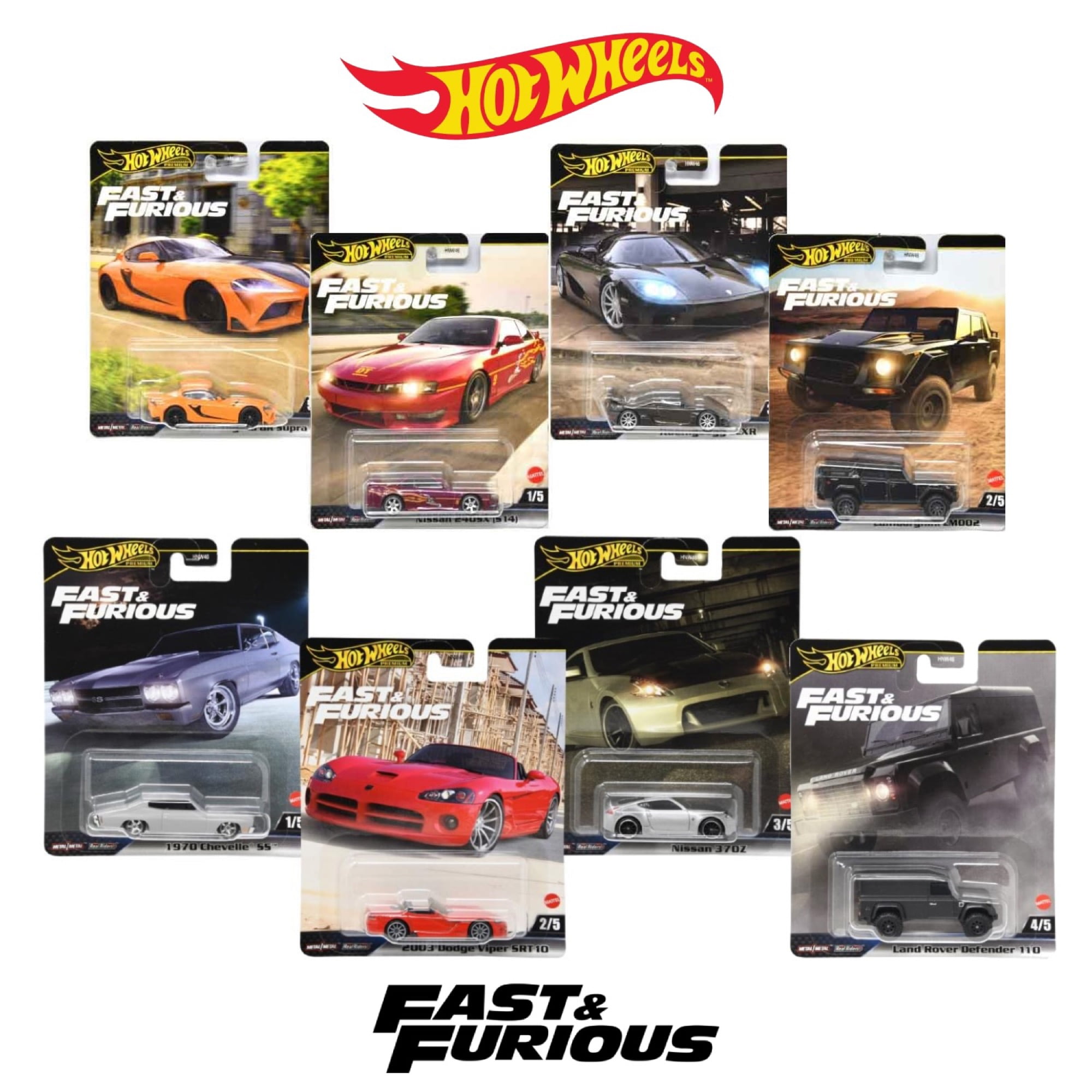 Hot Wheels All Fast & Furious in Fast & Furious - Walmart.com