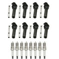 thumbnail image 1 of Set of 8 ISA Brand Ignition Coil Boots and 8 ISA Brand Spark Plugs Compatible with 2000-2005 Ford Excursion 6.8L V10 Replacement for DG508, 1 of 5