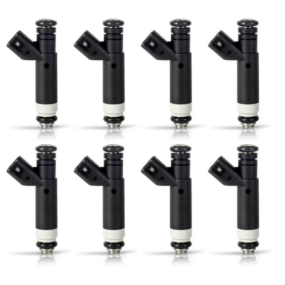 Set of 8 ISA Fuel Injectors For 4.6L 2004-2008 Ford F150 E150 E250 Lobo Explorer Mercury Mountaineer Replacement For 4L3E-B4C FJ867 4L3Z9F593BA