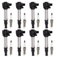 thumbnail image 1 of Set of 8 ISA Ignition Coil & 8 Iridium Spark Plug for 2008-2013 BMW M3 V8 4.0L Replacement For UF597,9409, 1 of 1