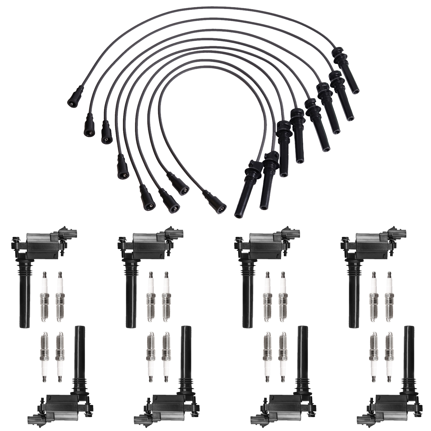 MSD Ignition 32033 Custom Spark Plug Wire Set Fits Ram 1500 Ram 2500