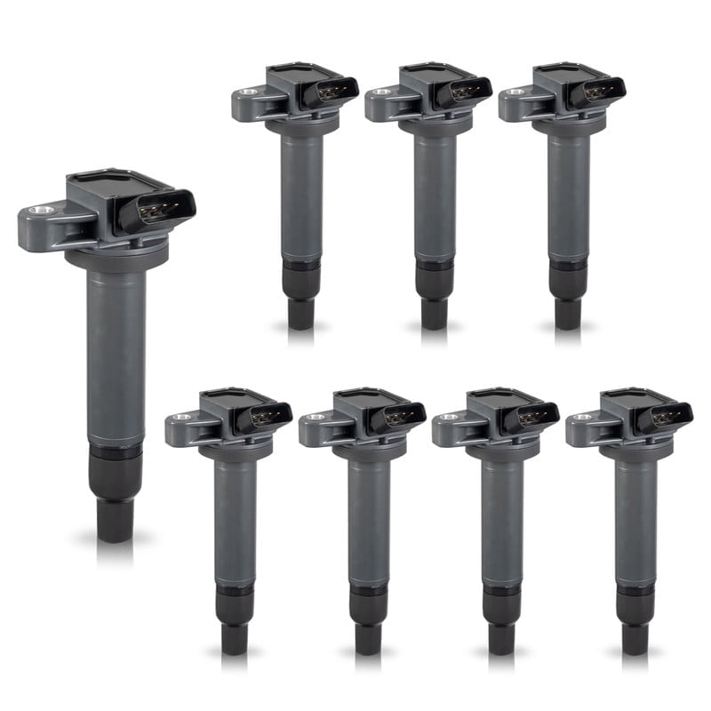 ISA 8 Ignition Coil V8 4.7 4.3 For Toyota Tundra Sequoia Land Cruiser 4Runner Lexus LX470 GX470 GS430 LS430 SC430 2000 2001 2002 2003 2004 205 2006 2007 2008 2009 Coils Replacement for UF230 UF493