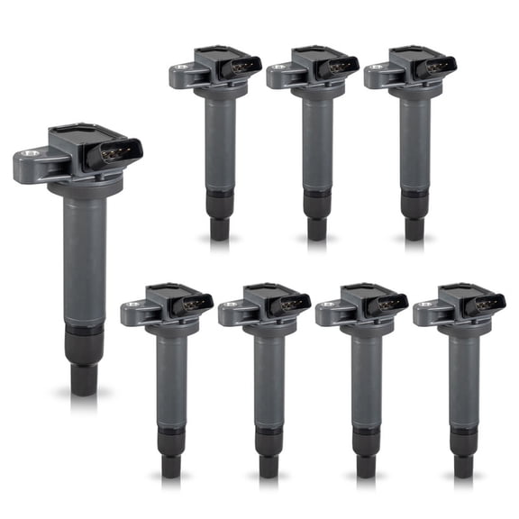 8 ISA Ignition Coil For Toyota Tundra Sequoia Land Cruiser 4Runner Lexus LX470 GX470 GS430 LS430 SC430 2000 2001 2002 2003 2004 205 2006 2007 2008 2009 Coils Replacement for UF230 UF493